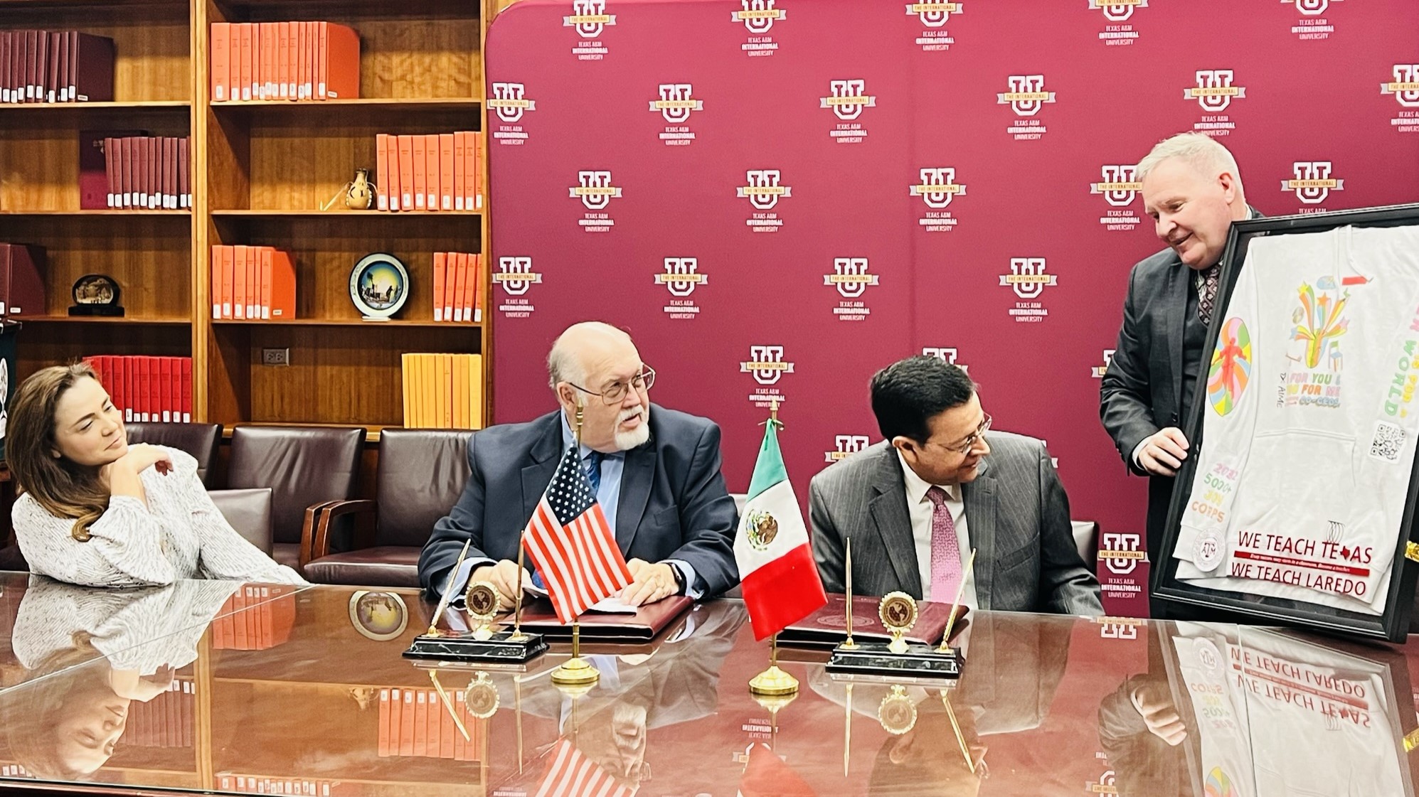 Signing of agreement - meeting