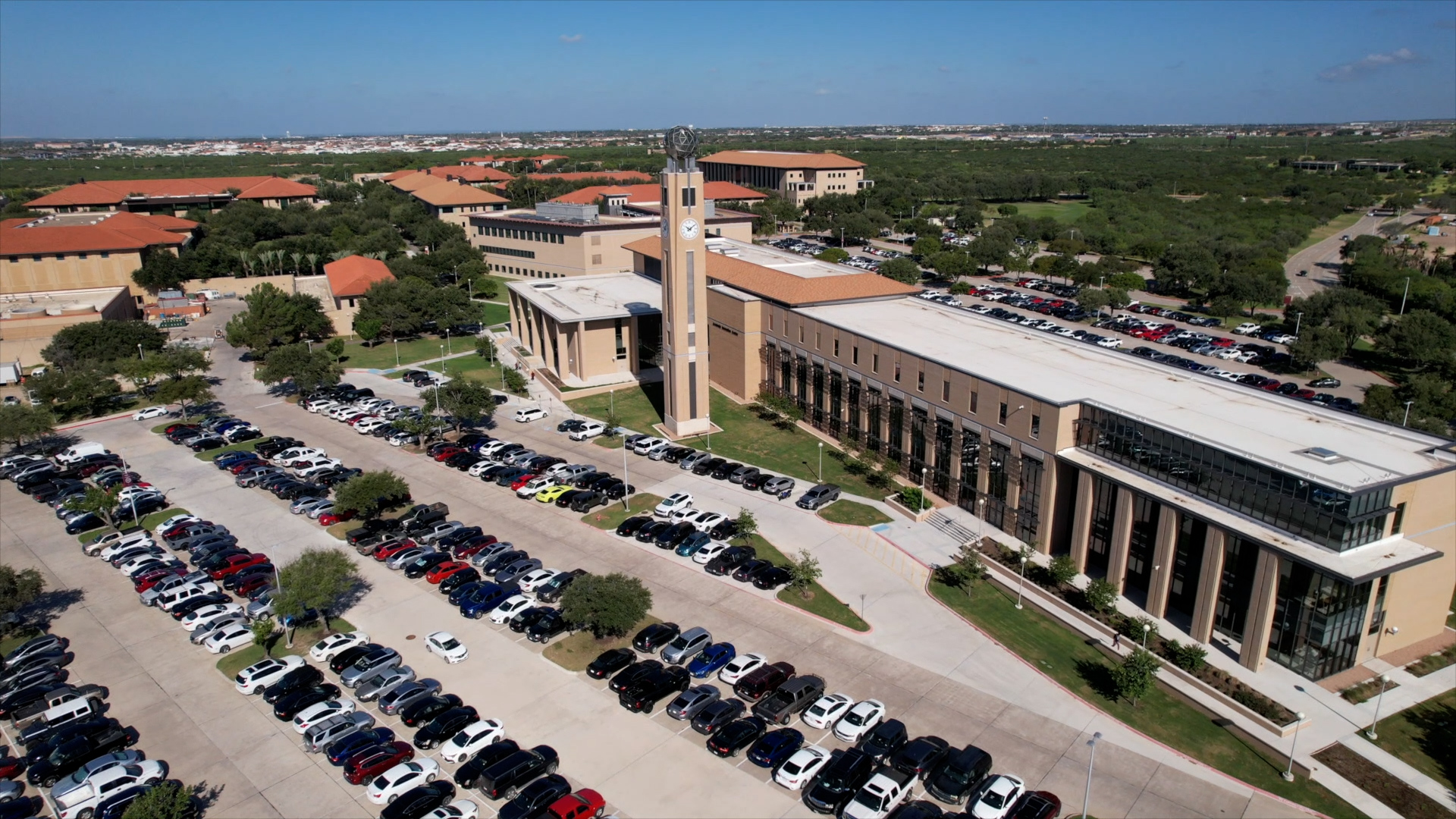 Aerial view of AIC