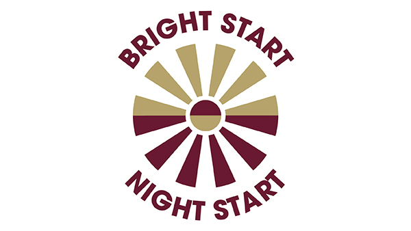 Bright Start and Night Start with Silver Background