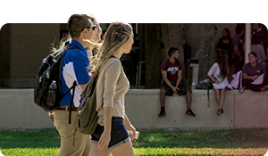 Students Walking