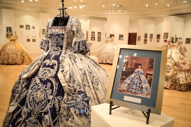 Colonial Dresses on Exhibit at TAMIU