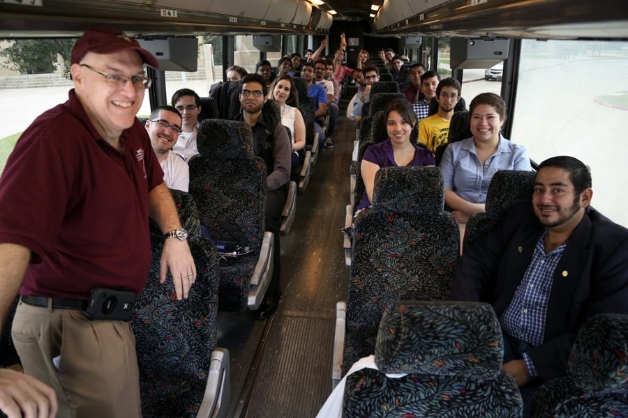 TAMIU students off to Pathways Conference in Corpus Christi.