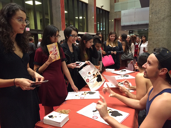 TAMIU Dance Students meet with Professionals