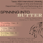 TAMIU Theatre Arts Students Present ‘Spinning into Butter’ Dec. 3-4, 6