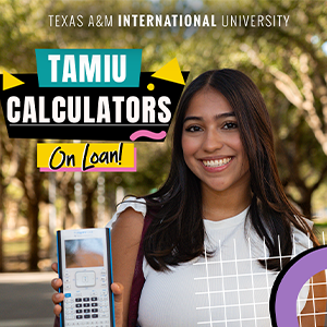 Girl Holding Calculator