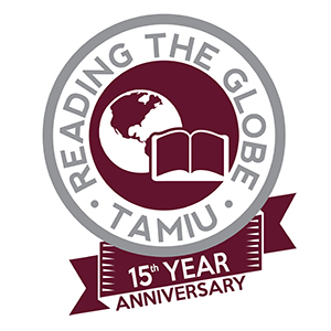 Reading the Globe 15th Anniversary Logo