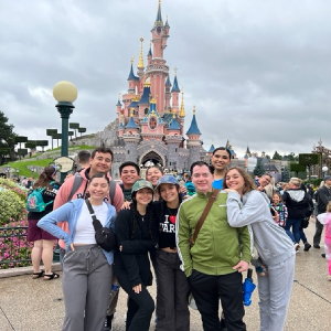 Study Abroad Group in Disneyland Paris