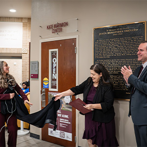 Unveiling of The Kate Marmion Counseling Center