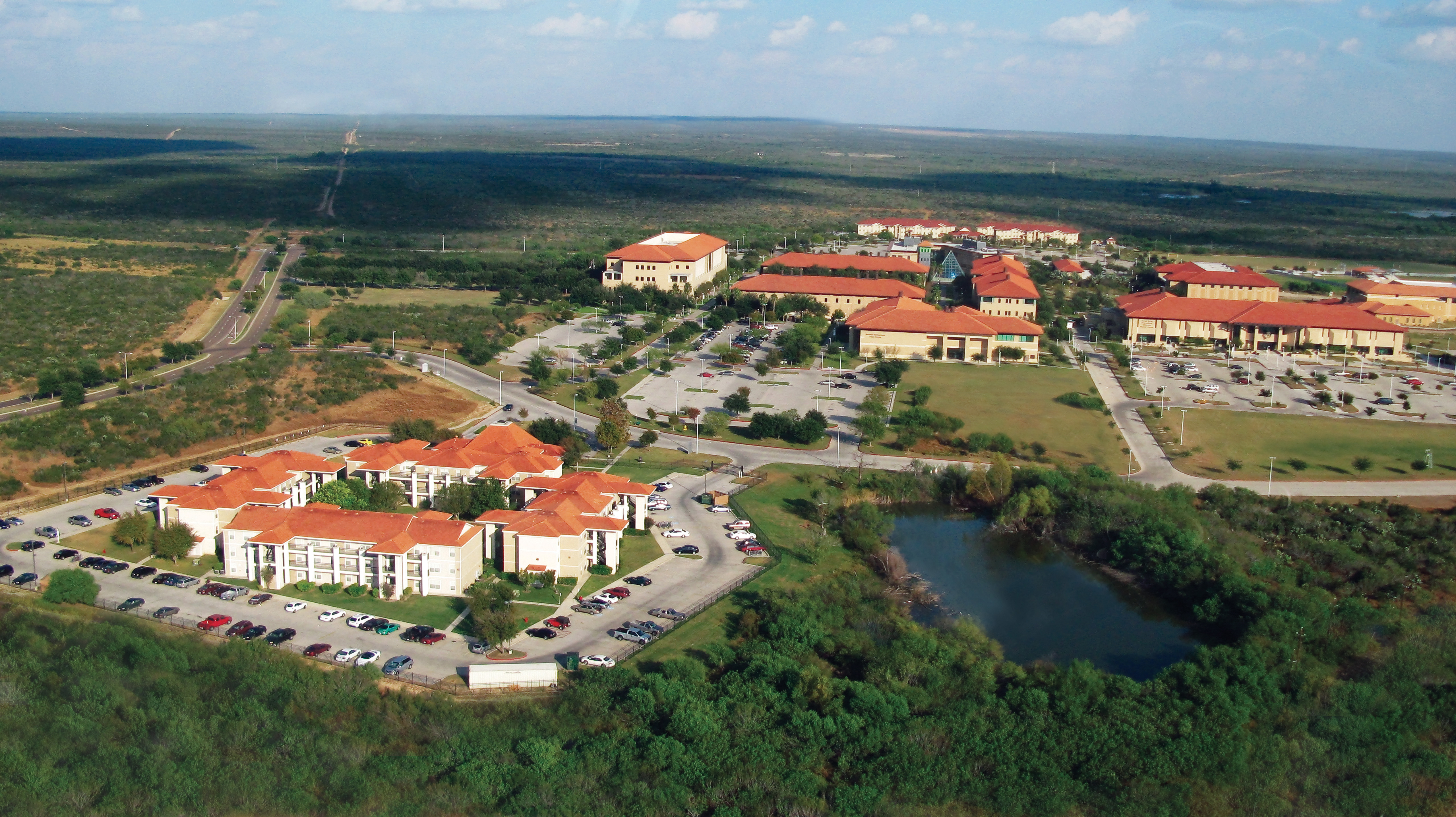 TAMIU Aerial View