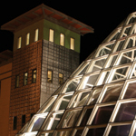 Lamar Bruni Vergara Planetarium at night