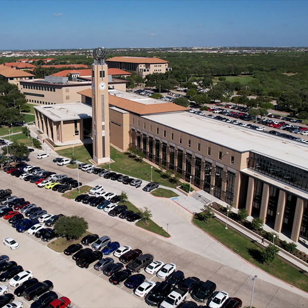 Aerial view of AIC