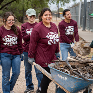 The Big Event Volunteers