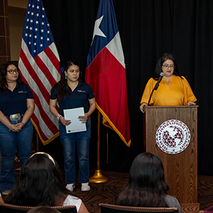 TAMIU and Girl Scouts of Greater South Texas Representatives