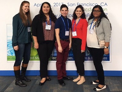 TAMIU Students Present Research at Conference