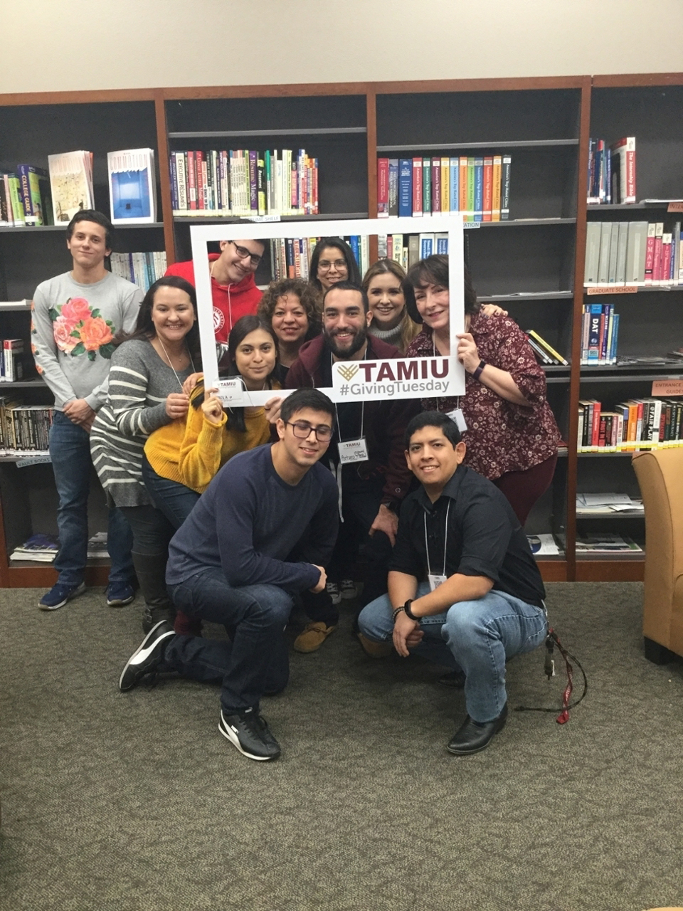 Giving Tuesday group photo