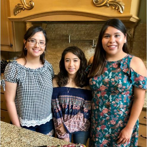 Magaly Portillo, Ashley Vasquez, and Chelsea Villarreal
