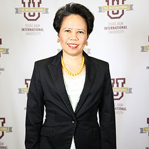 Dr. Marivic Torregosa, Interim Dean, College of Nursing and Health Sciences