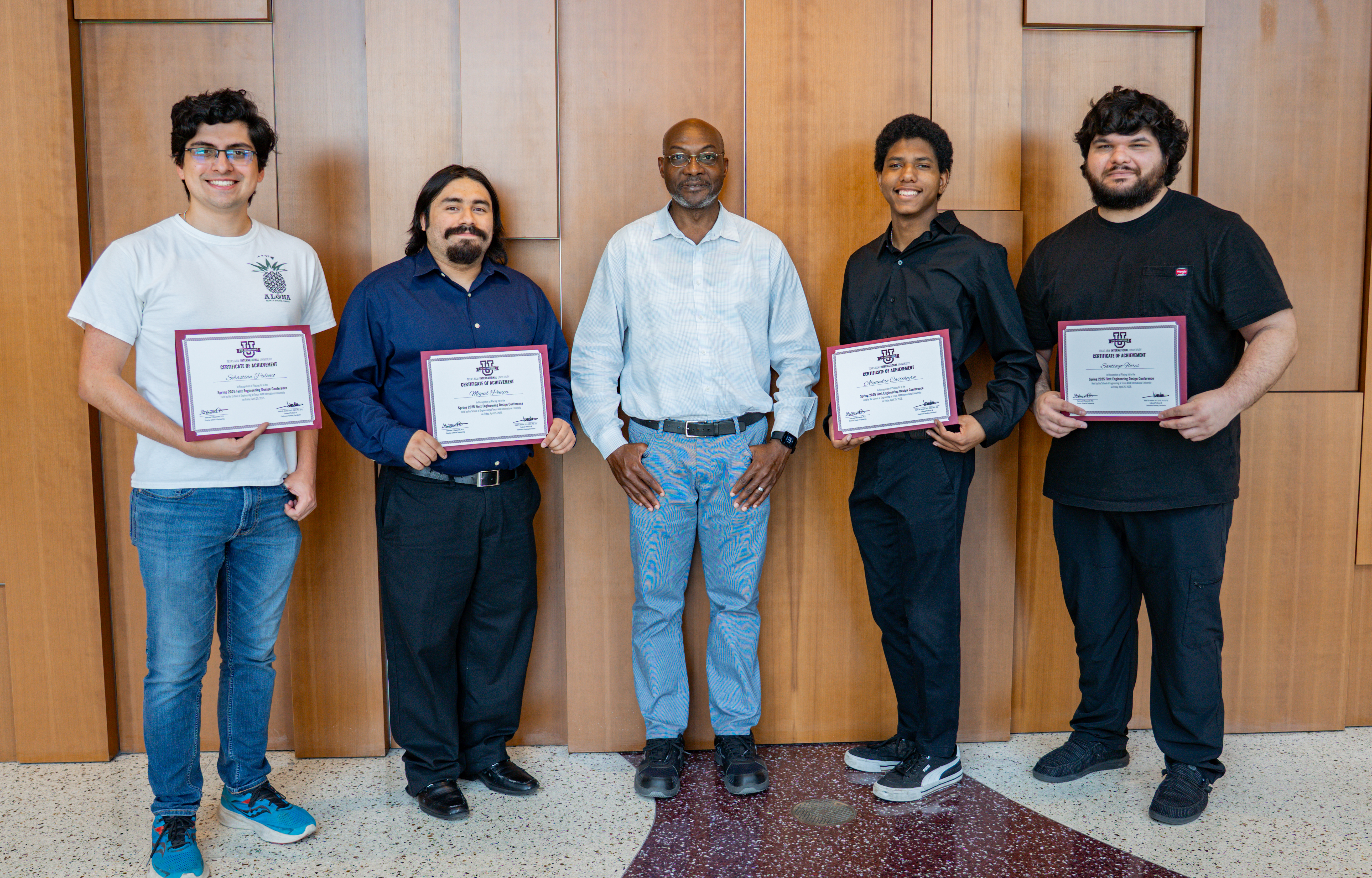 Engineering Students first place winner