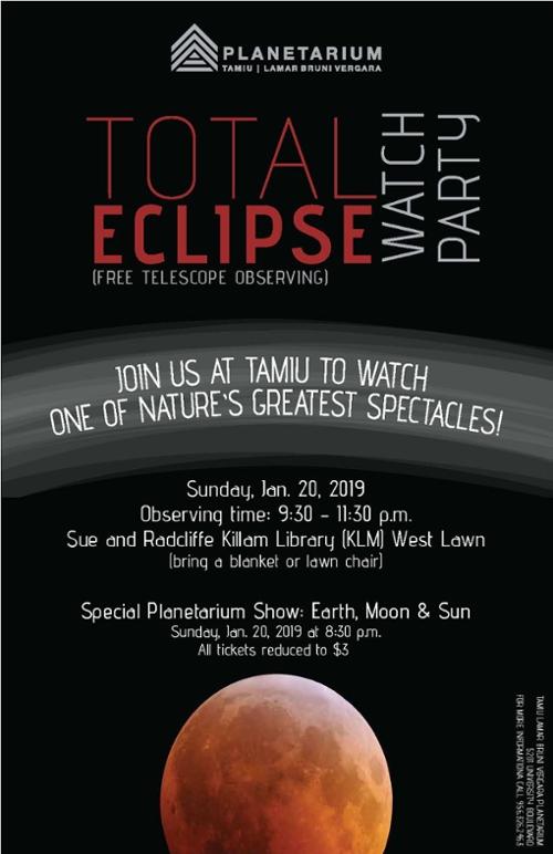 Total Eclipse Watch Party poster art