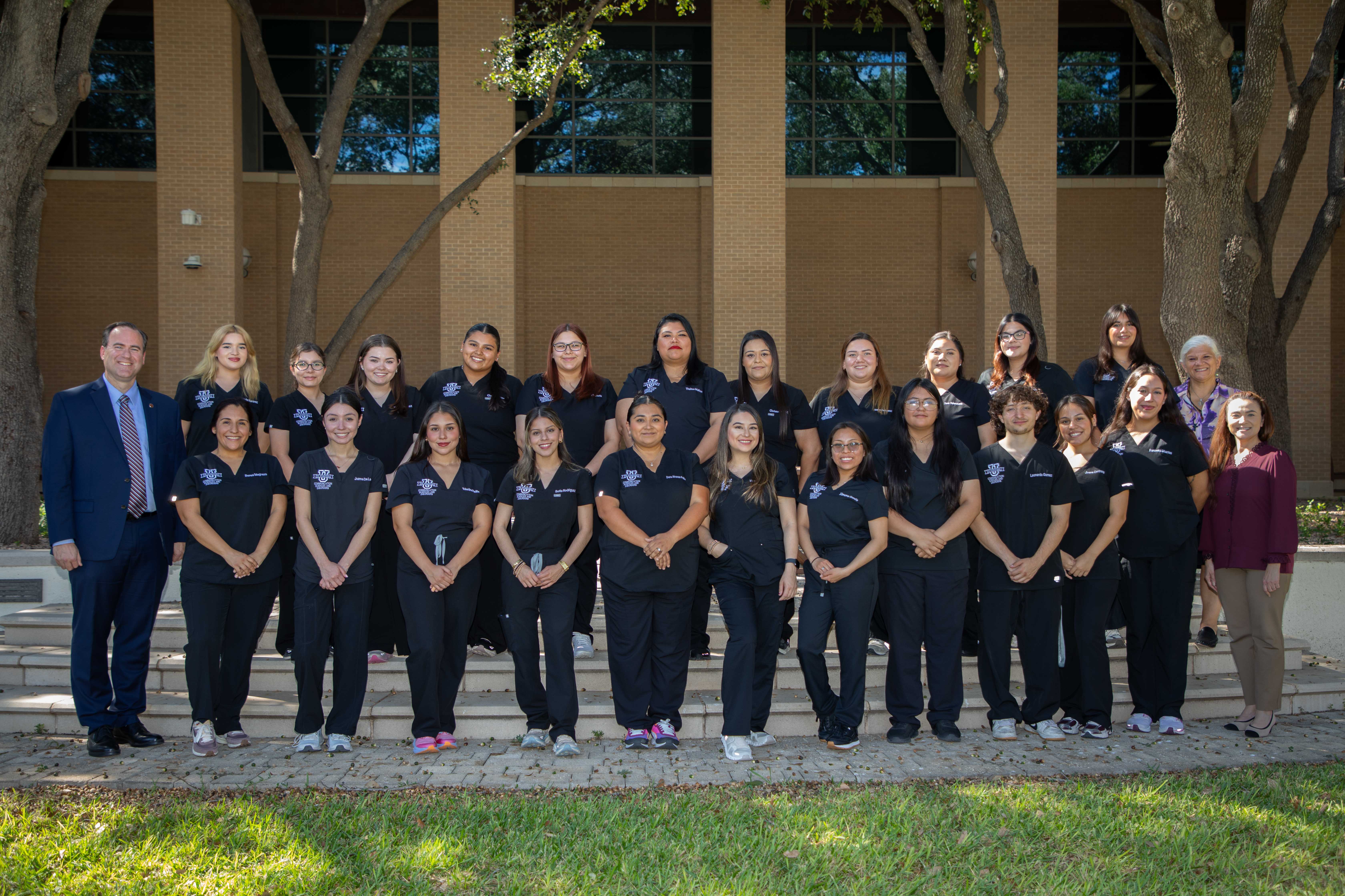 CSDO students, faculty and campus administration