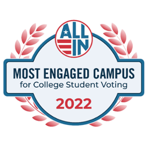 TAMIU Most Engaged Logo