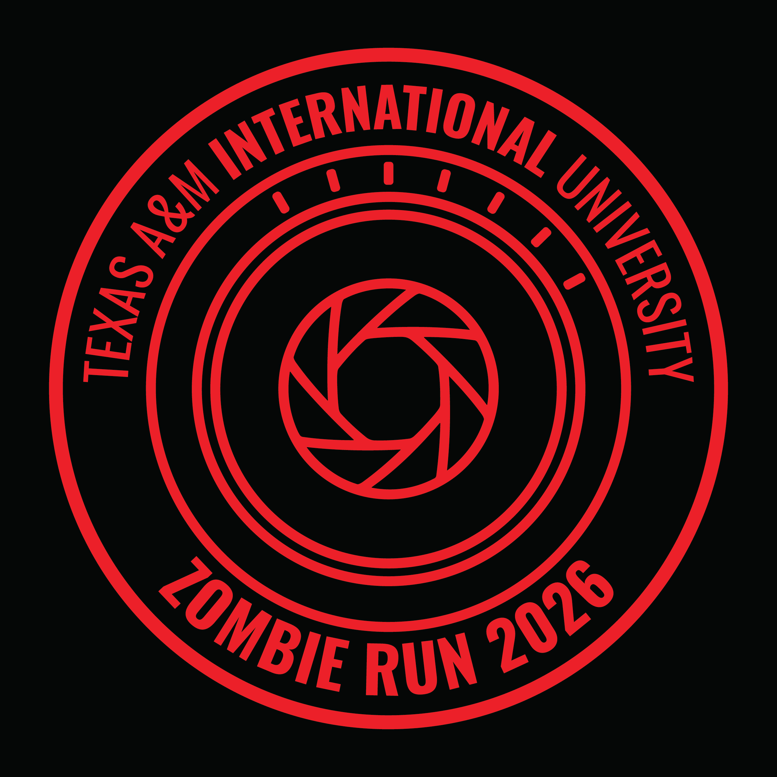 TAMIU Zombie Run Fall 2026 Logo
