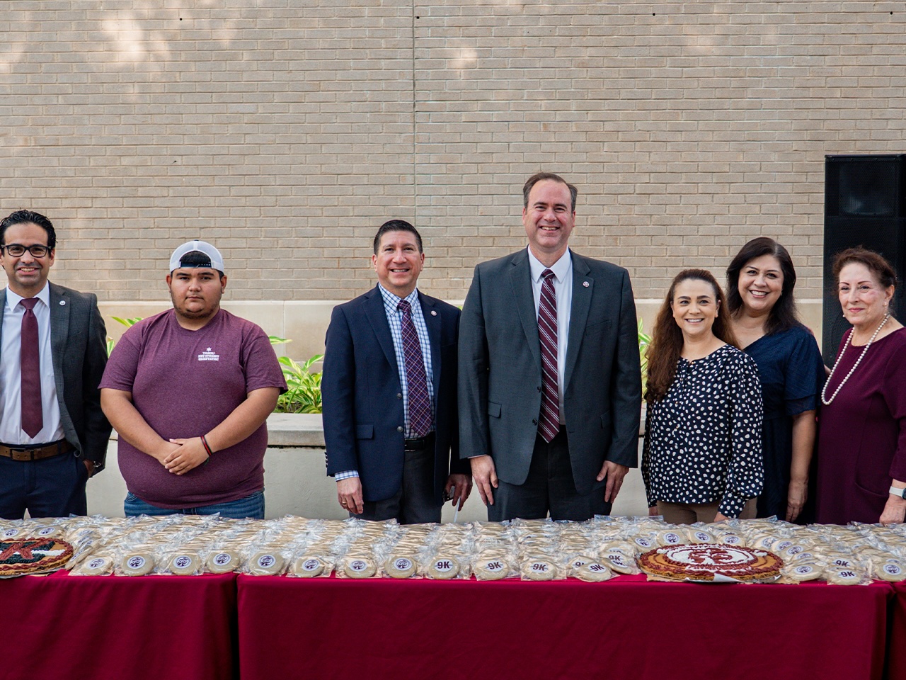 Cookie celebration with 9000th student