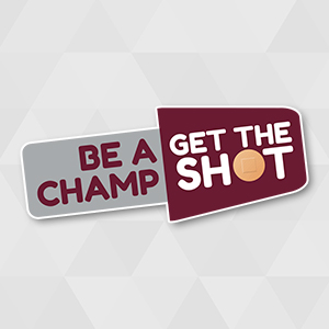 TAMIU Be A Champ Logo