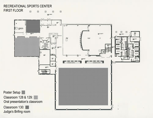 Recreational Center 1st Floor plan