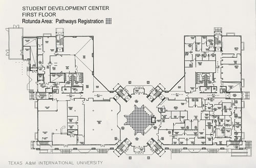 Student Center 1st floor plan