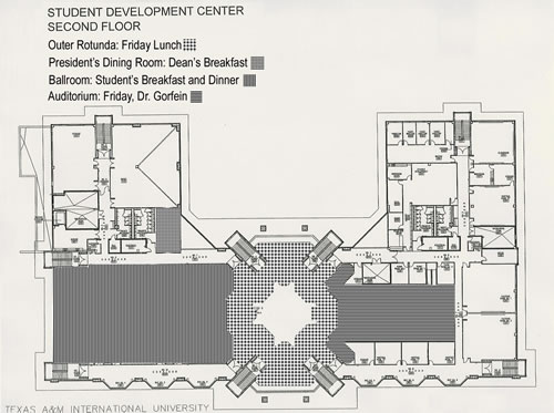 Student Center 2nd Floor Plan