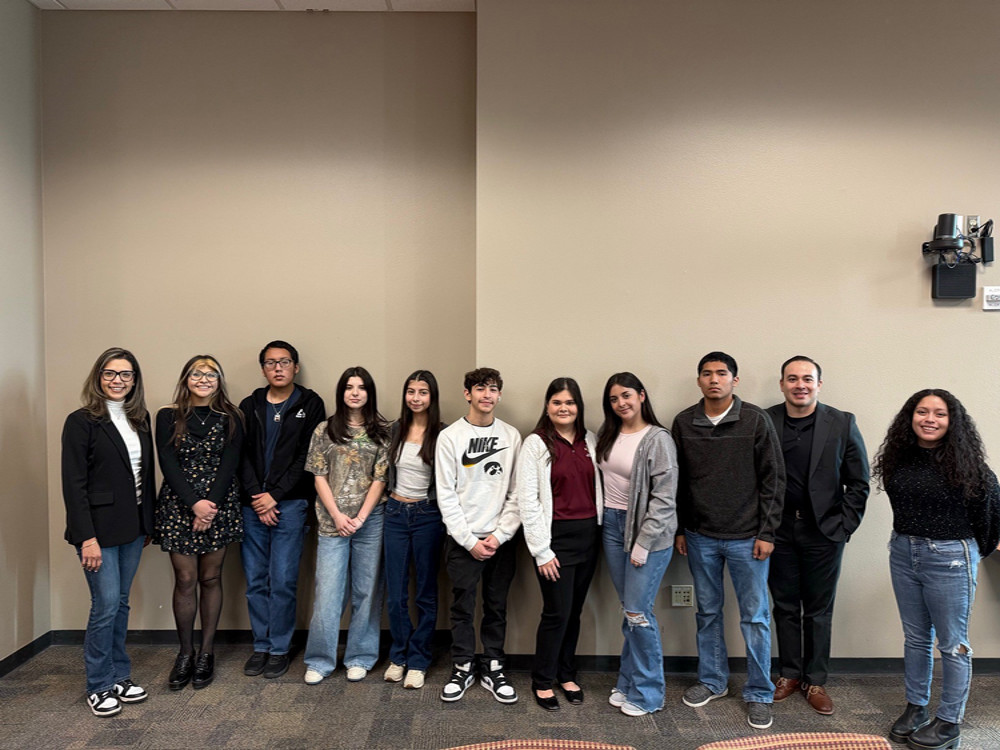 TAMIU CAMP Cohort 1 Students.