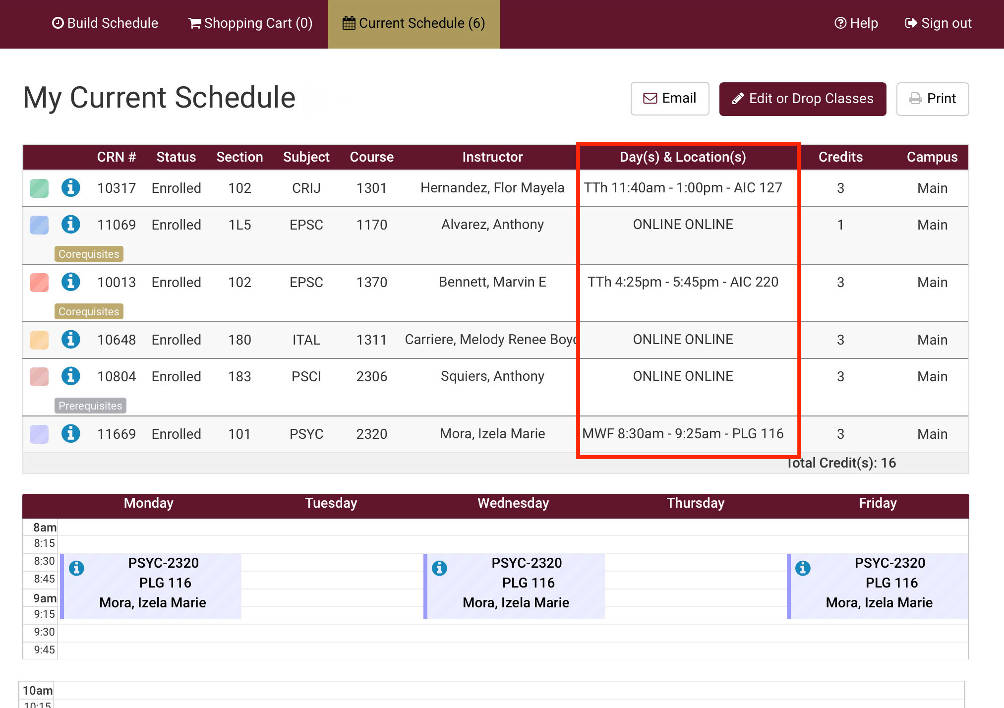 Online Schedules and Programs » Distance Education »MSU Texas »