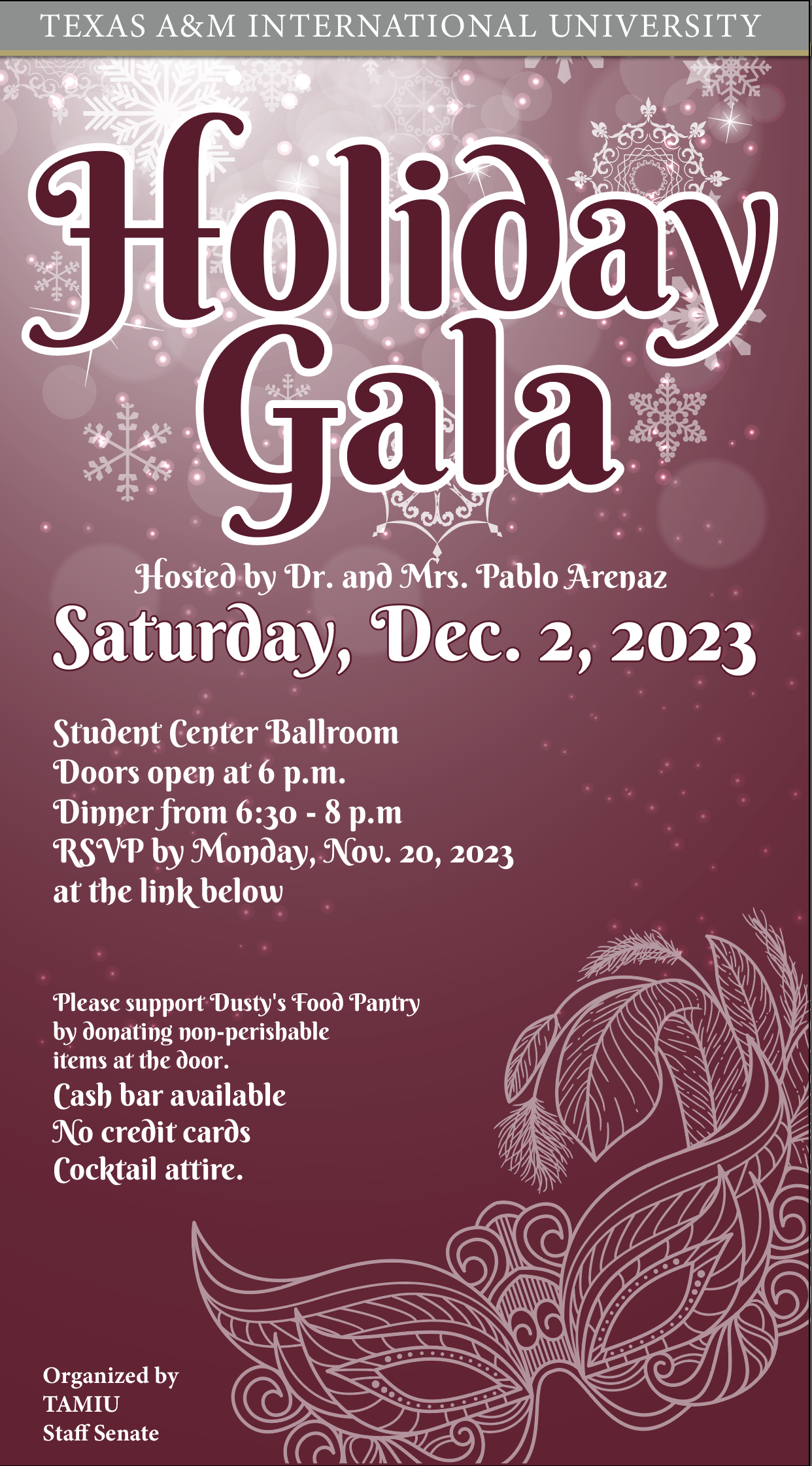 Holiday Gala Invite 2023