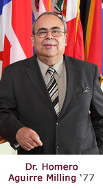 Dr. Homero Aguirre Milling ‘77