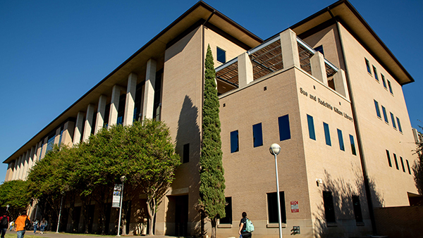 Outside of the library building