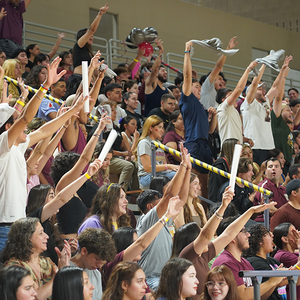 Students at Maroon Madness