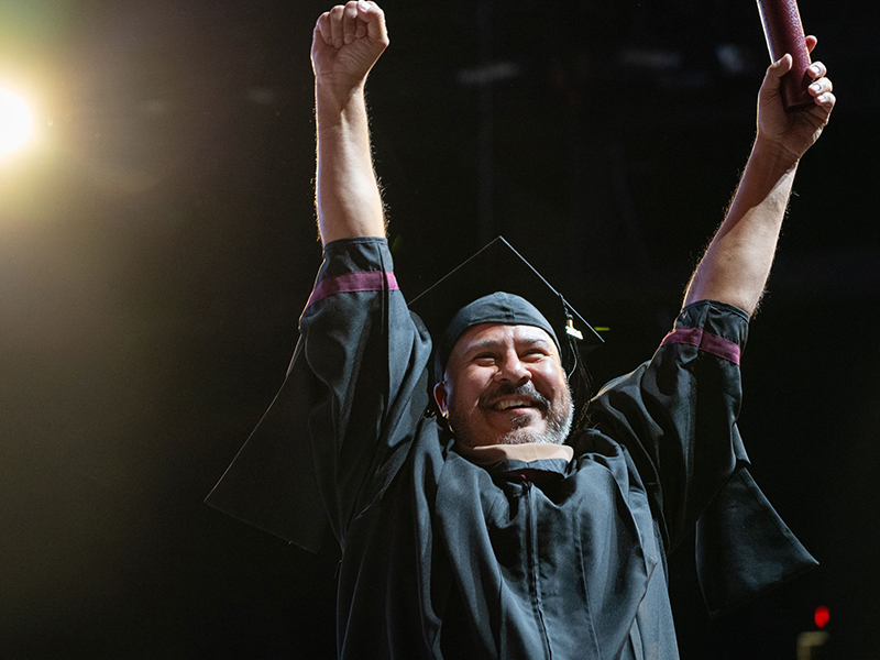 Older Student Graduating in 2025